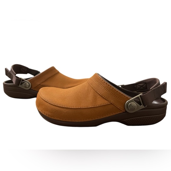CROCS Other - CROCS Brown & Tan Museum of Peace & Quiet Edition